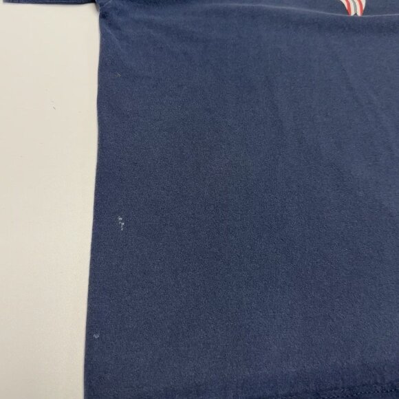 VTG Pacific Beach Fire Station T Shirt Mens XXL 26x26.5 Blue Short Sleeve Surf - Picture 10 of 14